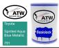 Preview: Toyota, Spirited Aqua Blue Metallic, 791: 500ml Lackdose, von ATW Autoteile West.